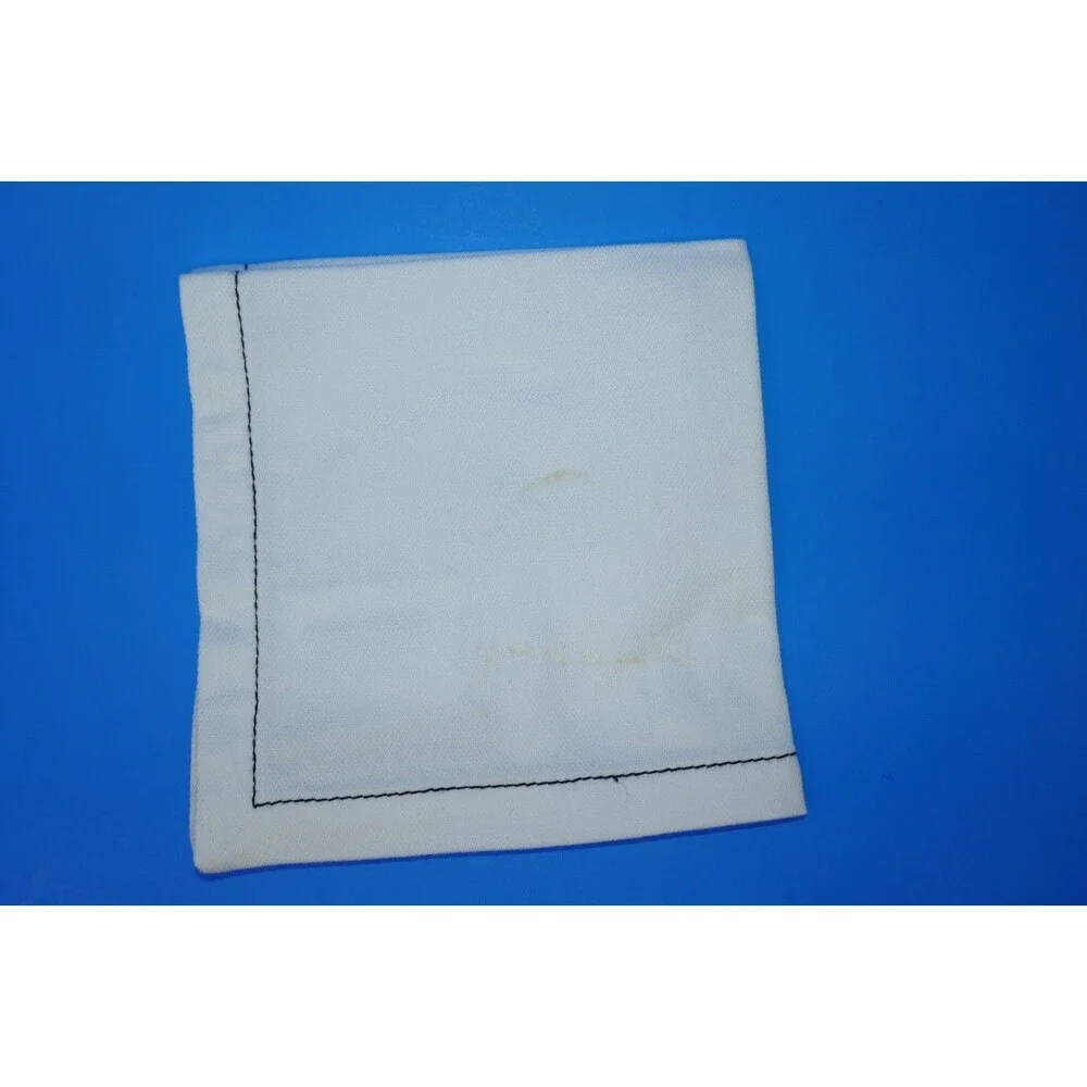 Pottery Barn Embroidered Martini Cocktail Napkins Set of 4